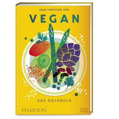 Vegan – Das Kochbuch, Gebundene Ausgabe von Jean Christian Jury, Phaidon by ZS - ein Verlag der Edel Verlagsgruppe, 978-3-947426-15-7