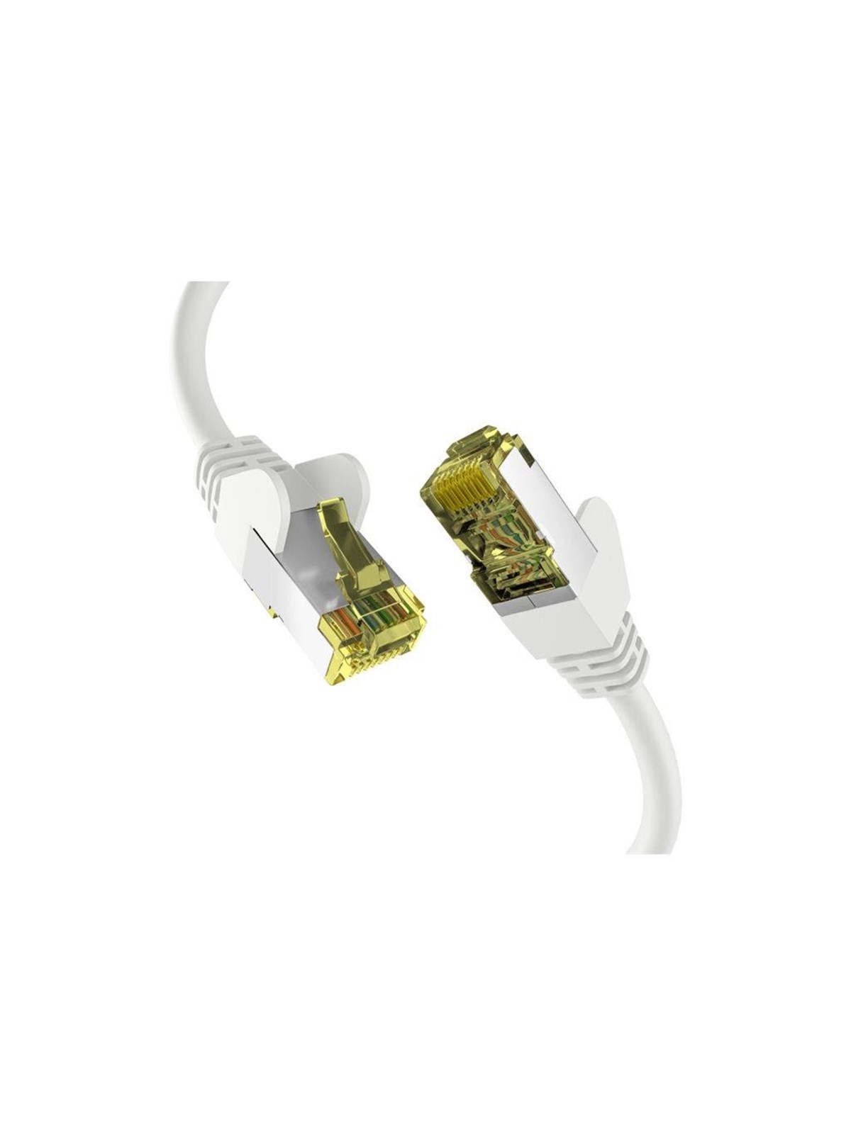 M-CAB EFB-Elektronik patch cable - 15 m - white - Weiß - 15m
