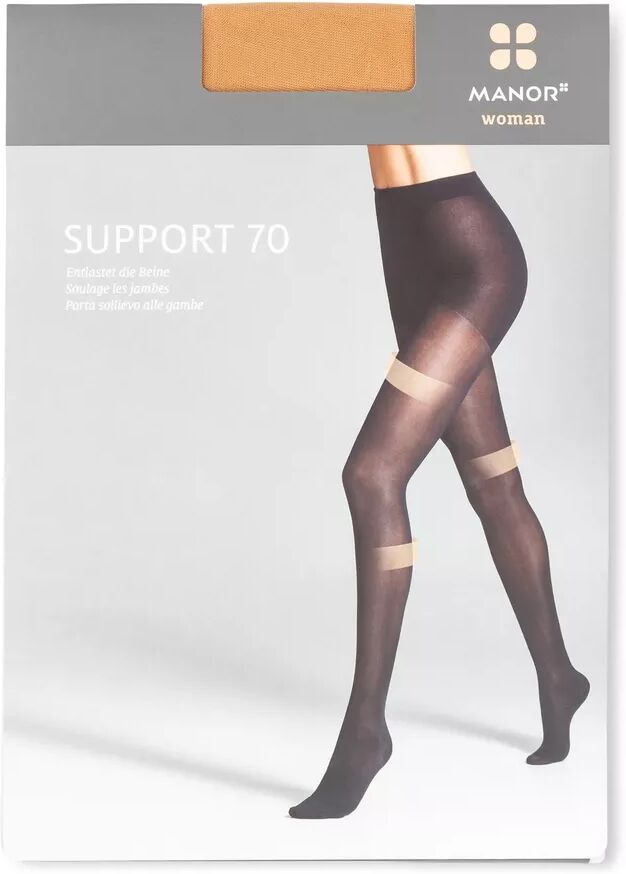 Manor Woman - Strumpfhose, 70 Den, für Damen, Sand, Größe I