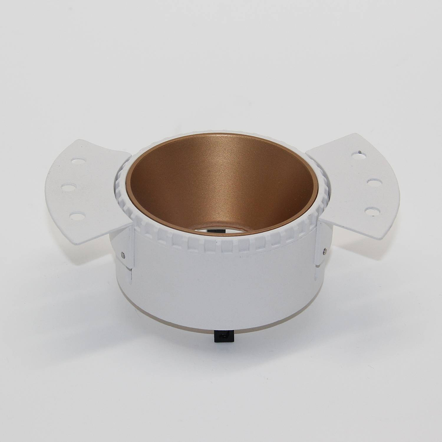 Maytoni inbouwspot GU10 rond, goud/wit, diameter 14 cm