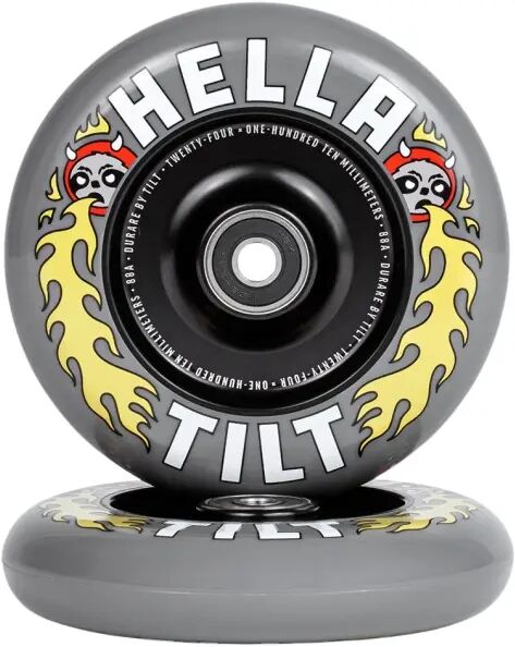Stunt Scooter Rollen Tilt x Hella Rage 2 Stk. (110mm - Grau)