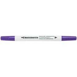 buttinette Stoffmarkierstift, selbstlöschend, Farbe: lila, Inhalt: 1 Stück