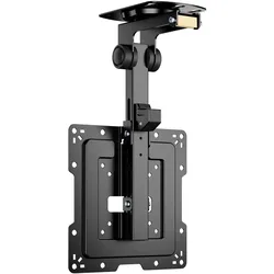 Aisens Soporte De Techo Giratorio Plegable Para Monitortv 20kg De 19-43 Negro (20 kg, 19" - 43"), TV Ständer, Schwarz