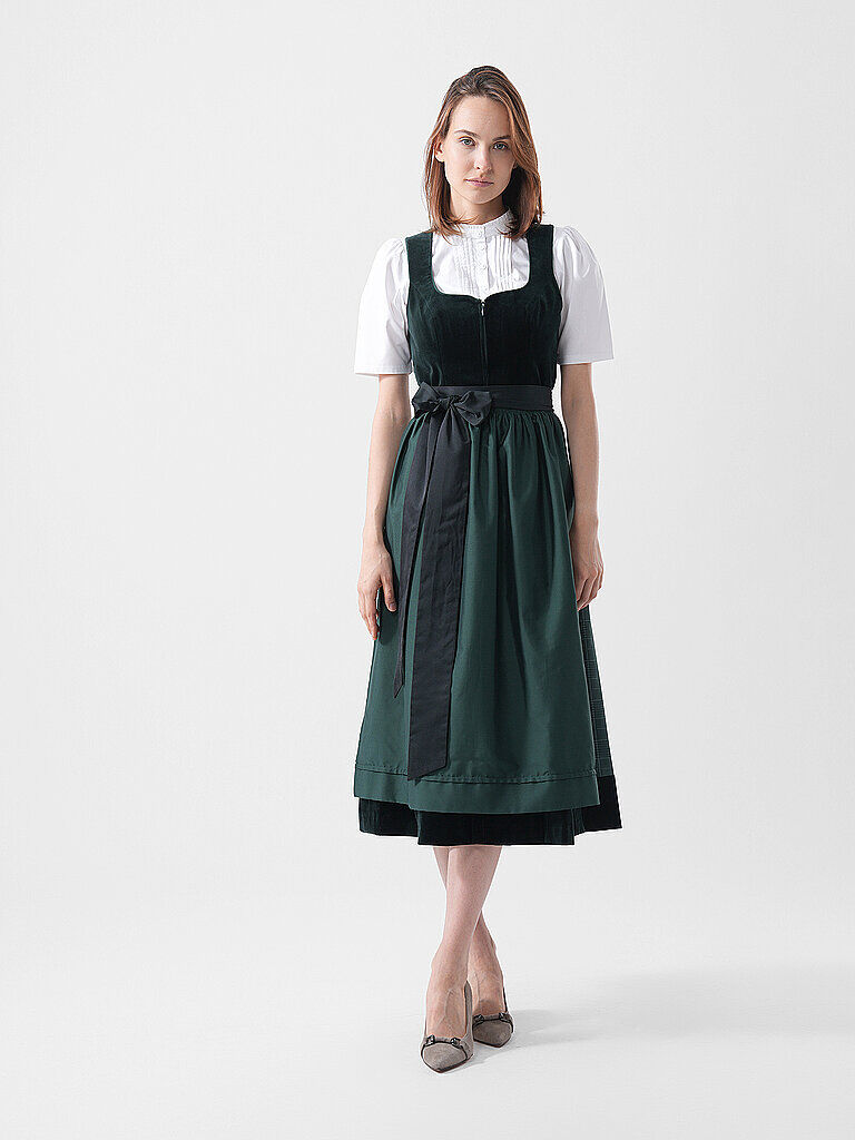 WENGER Dirndl ARIANA 80cm  dunkelgrün   36 36