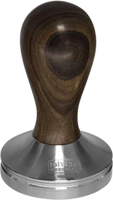 Famanu Edelholz espresso tamper, 58 mm, bruin