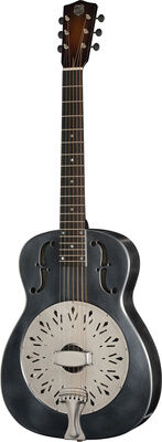 National Reso-Phonic Raw Steel SingCone 14 Fr. LH Raw Steel