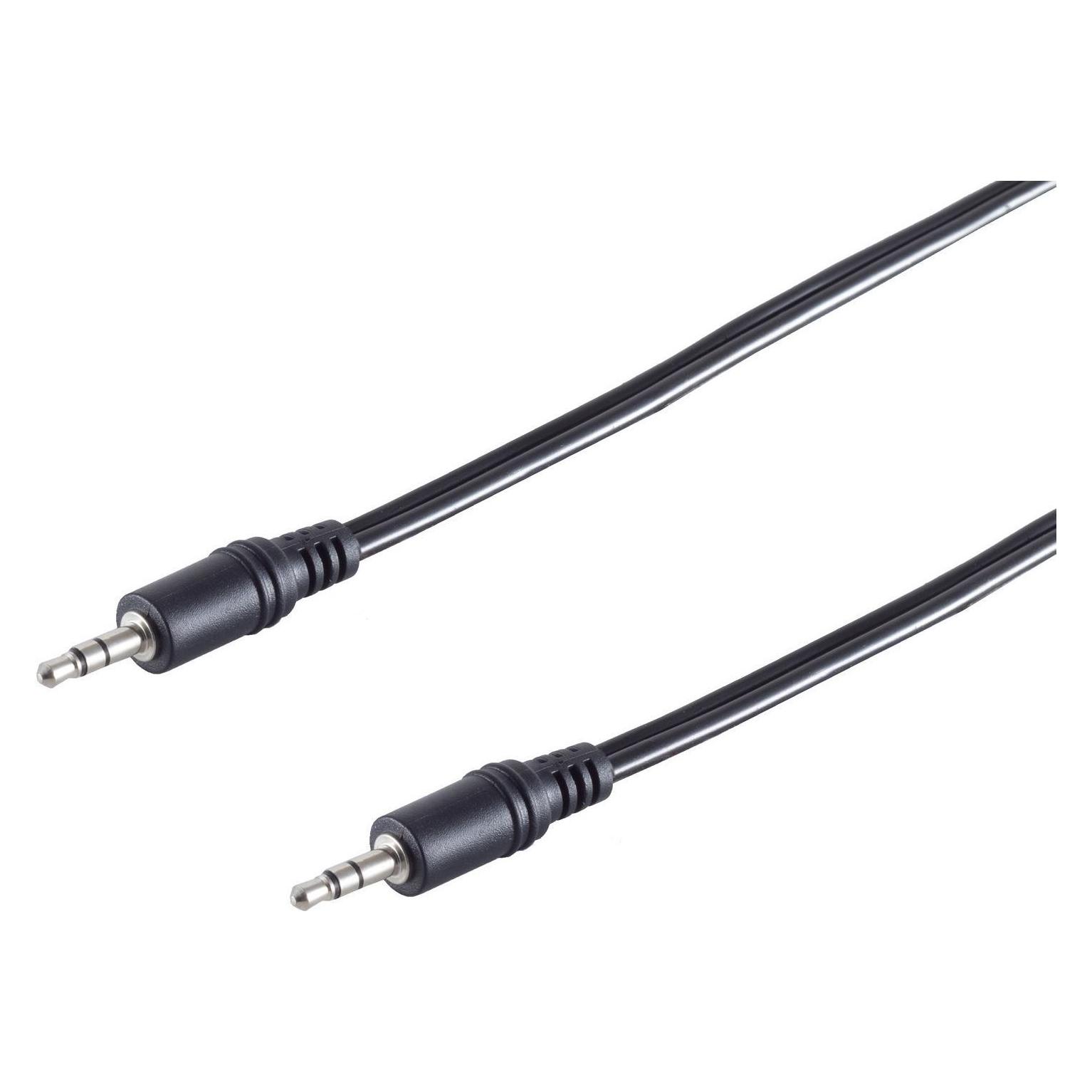Auvisio Stereo-Audio-Kabel (3,5-mm-Klinke Stecker auf Stecker) (2.50 m, AUX Kabel) (30812-2.5)