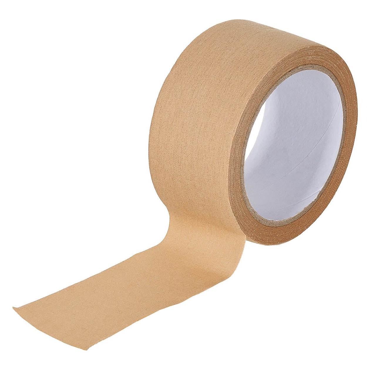 Mfh Klebeband Gewebe, 5 cm x 10 m, khaki (50 mm) (28311F)