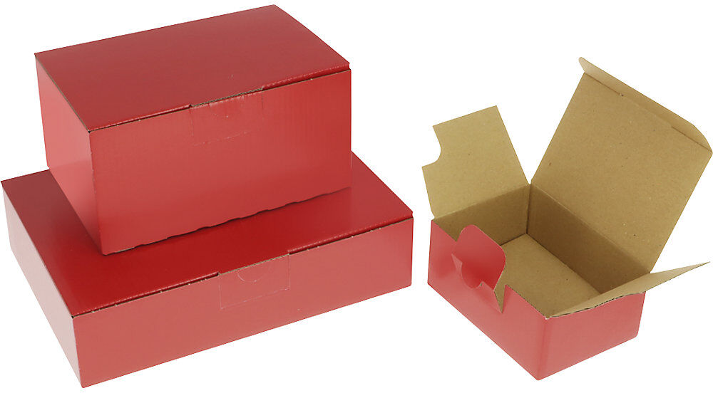 Blitzbox Color, rot, VE 20 Stk, Innenmaße 165 x 110 x 80 mm, ab 5 VE ratioform