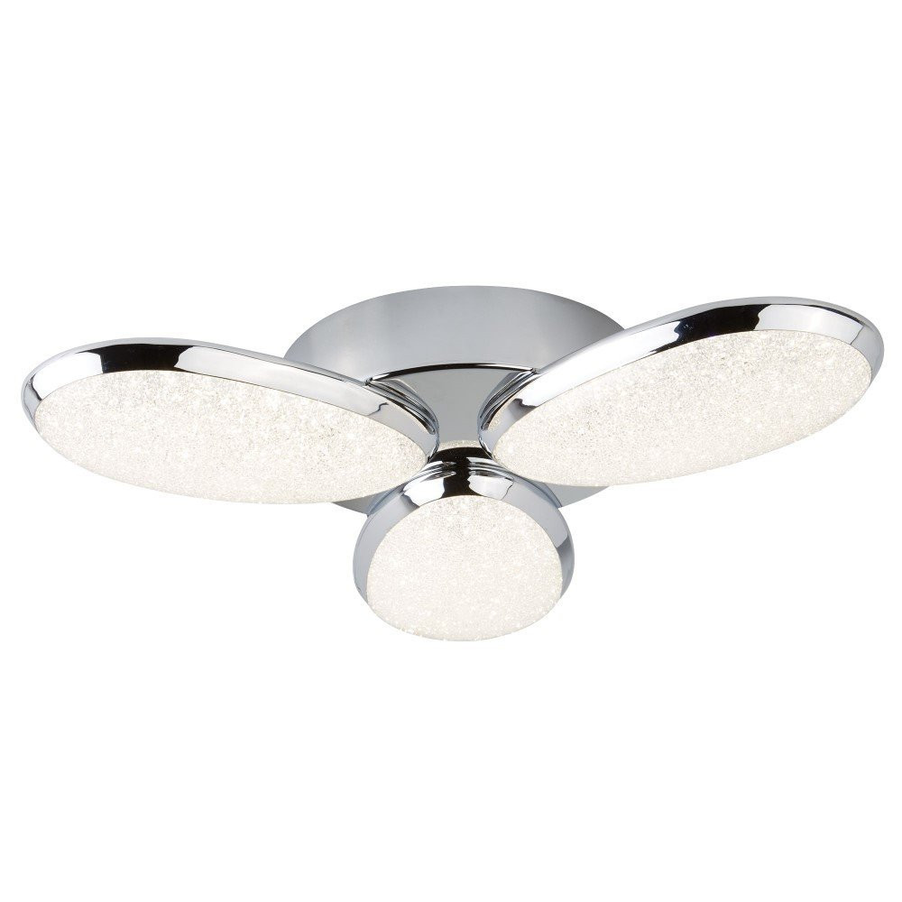 Searchlight Design plafondlamp Lori 3-lichts grijs