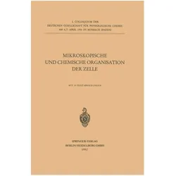 Mikroskopische und Chemische Organisation der Zelle, Fachbücher von Kenneth A. Loparo