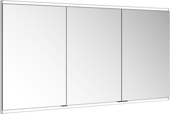 Keuco Royal Modular 2.0 Spiegelschrank 800310150100300 1500 x 700 x 160 mm, 1 Steckdose, 1 Doppel-USB-Ladestelle, Wandeinbau, 3-türig