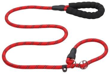 Inspired Living PawGuard Heavy Duty Dog Leash For Large & Active Dogs Anti Pull Rope Lead red 0.8cm 300cm