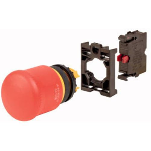 Eaton Noodstop-schakelaar M22-PV-K01-BVP met trekgrendel, 1 contact (schakelt open), IP66, zwart