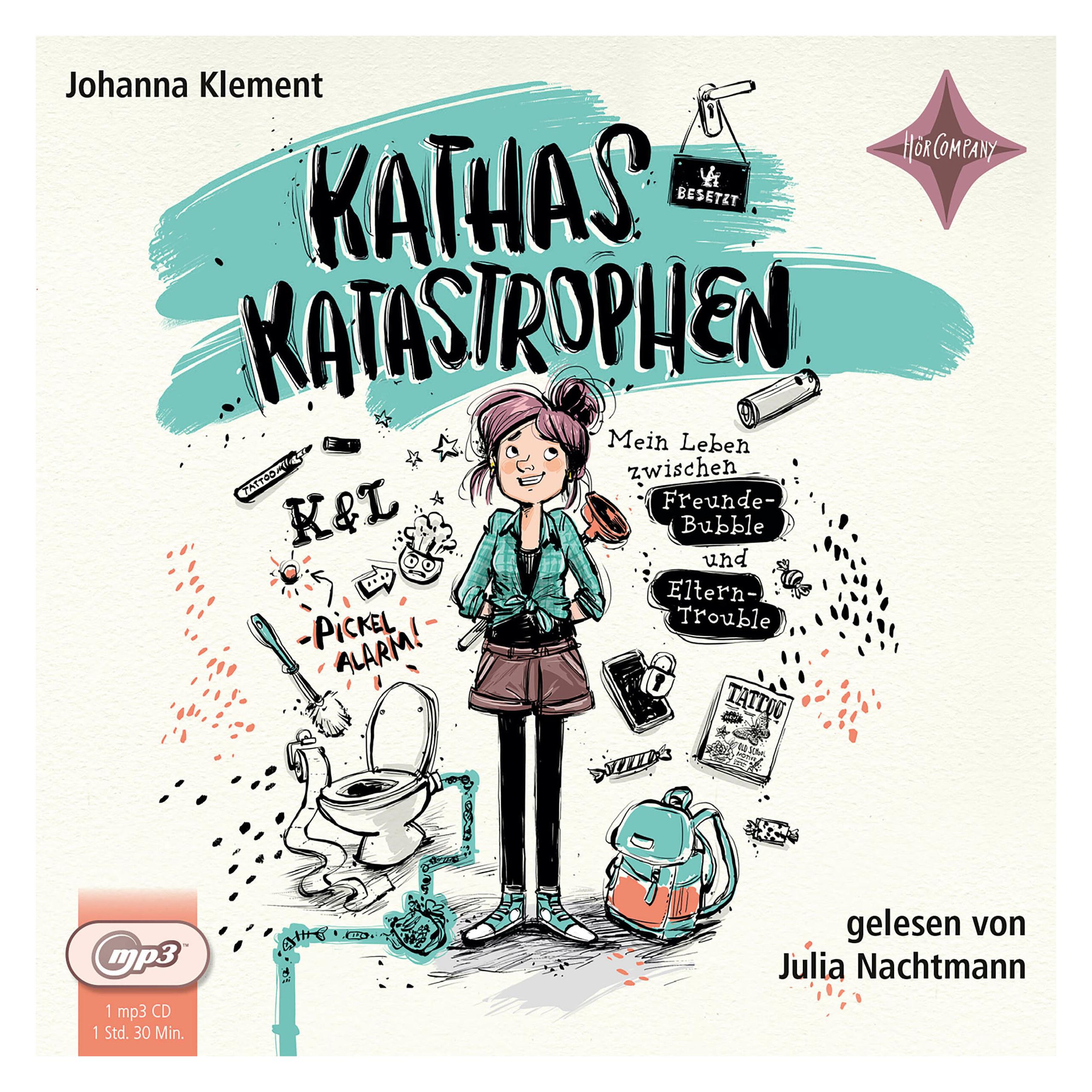 Hörcompany Kathas Katastrophen - Mein Leben zwischen Freunde-Bubble un (Johanna Klement, Deutsch) (96632-068-9)