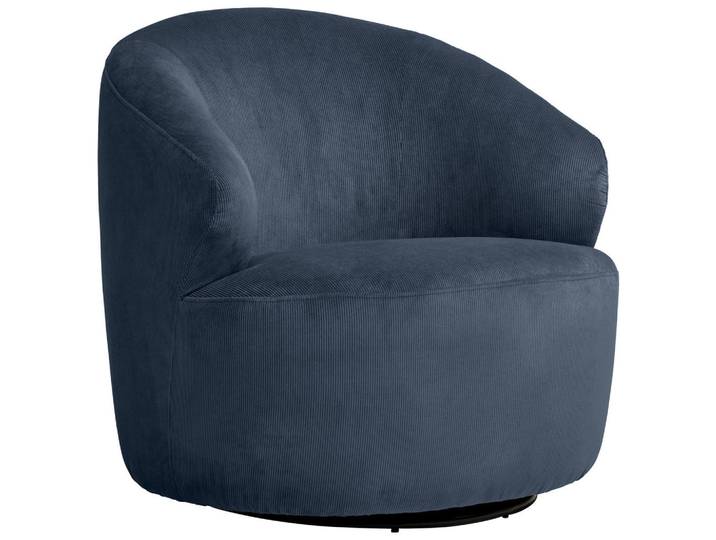 Mid.you Sessel, Dunkelblau, Metall, 80x76.5x80 cm, Wohnzimmer, Sessel, Sonstige Sessel