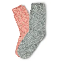 Tchibo - 2 Paar Stricksocken - Damen - Gr. 35-38 - orange