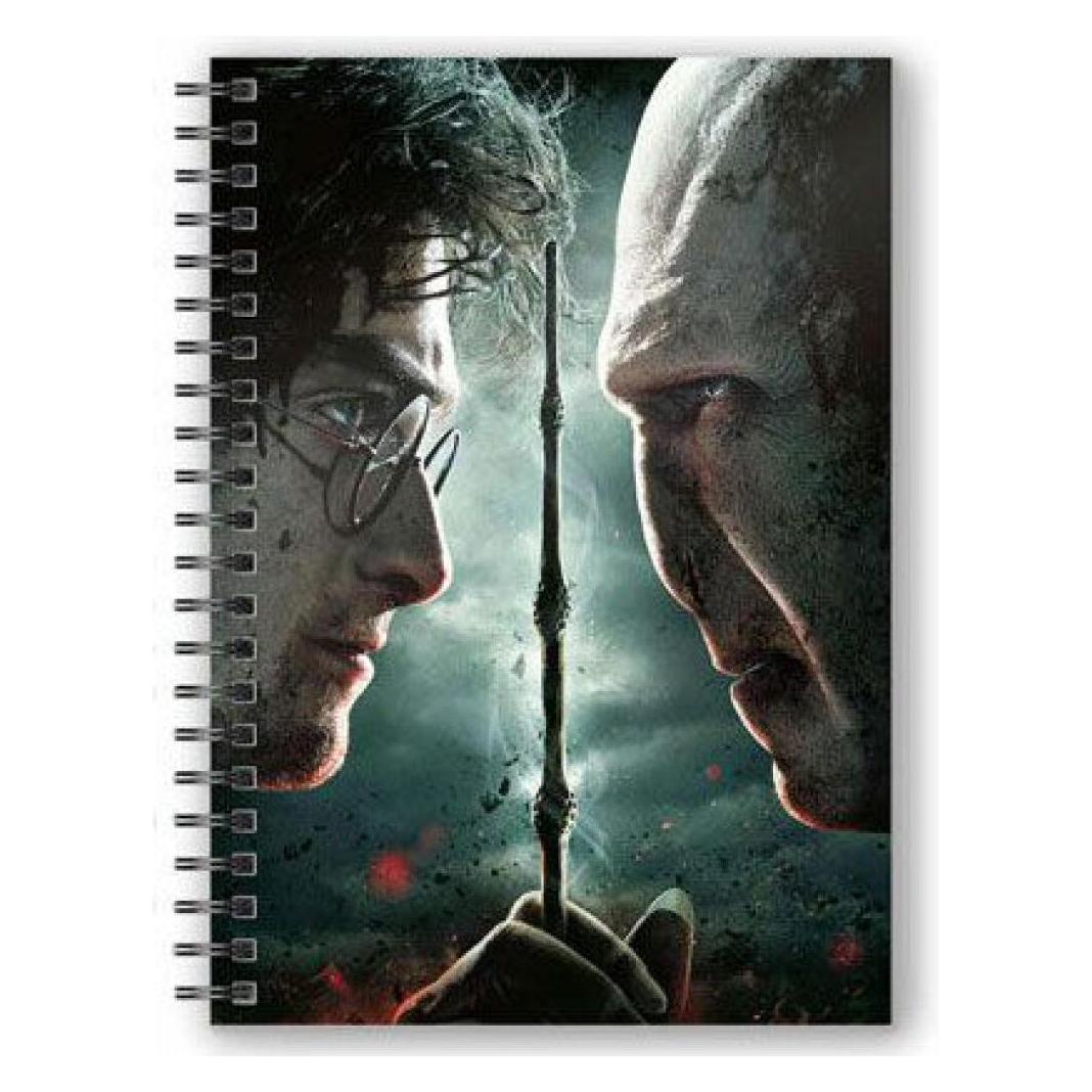 SD Toys HARRY POTTER - Effet 3D Harry Potter VS Voldemort - Cahier (A5, Weicher Einband) (8435450250408)