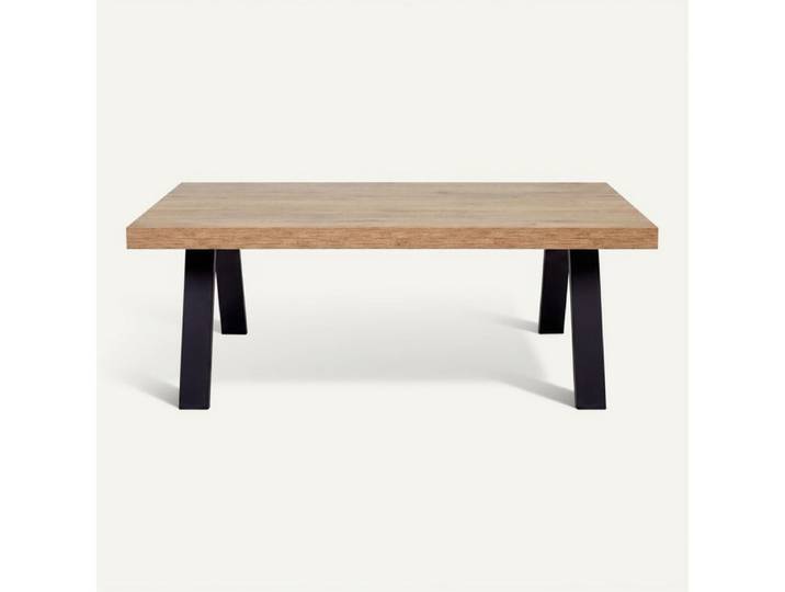 Lot 2 pieds A pour table basse OTTO Noir