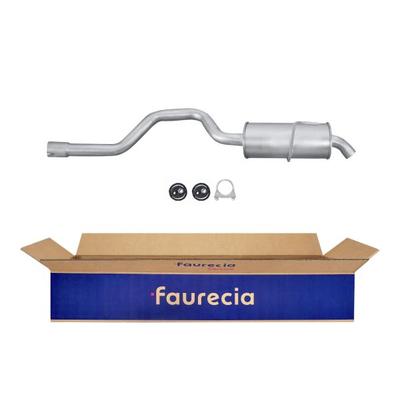 HELLA Endschalldämpfer 8ld366034601 hinten für DACIA