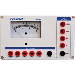 PEAKTECH 3296 - Voltmeter, analog, 1000 V