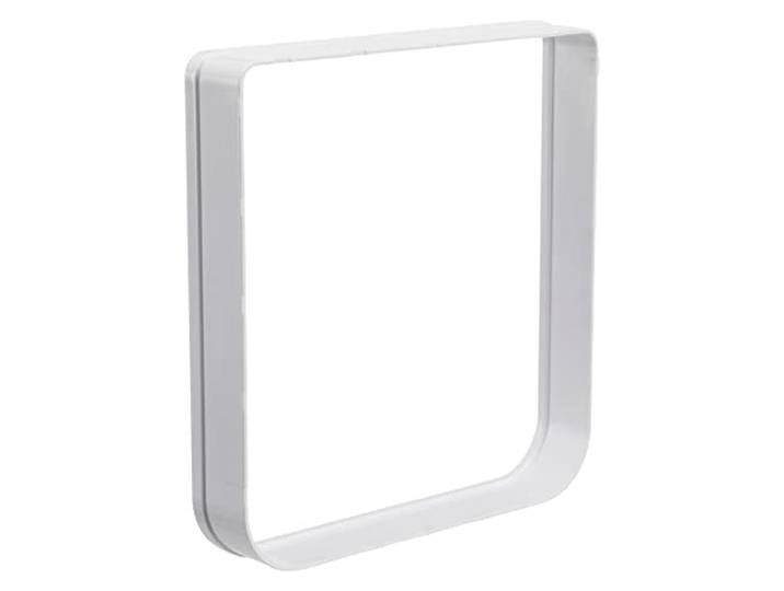 TRIXIE 4-Wege Freilauftür mit Tunnel - Tunnelstück für 20 x 22 cm - Weiß
