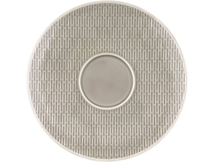 BAUSCHER Untertasse Scope grau Porzellan H 1.9 cm 1 Stk - Untertasse