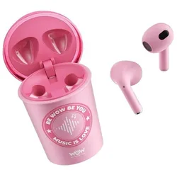Kids Licensing Kabellose Ohrhörer – Lizenz für Kinder – WOW GENERATION – Rosa – Ab 5 Jahren