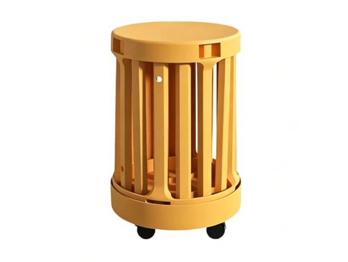 YDHFCD Stapelbarer Hocker Beistelltisch mit Abgerundeten Kanten PP-Kunststoff, geruchsfrei, sicher. Hocker stapelbar platzsparend. Abgerundet.(Style 10 35x55.5cm)