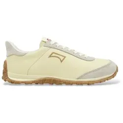 Camper für Damen. K201885-010 Beige Drift Walk Sneaker aus Leder (37), Wohnung, Schnürsenkel, Lässig