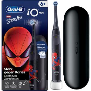 Oral-B Elektrische-Zahnbürste iO Kids 6+, Marvel Spiderman, 3 Putzmodi, mit Reiseetui