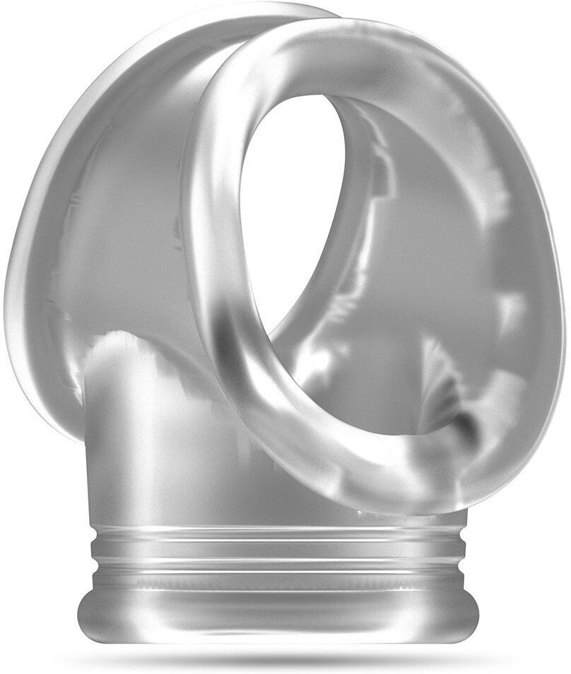 Sono Cockring et Ball Strap No.48 - Transparent