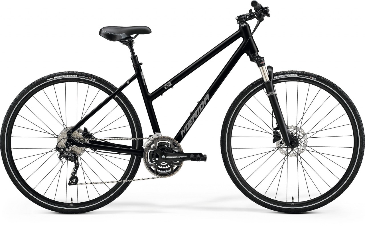 Crossbike Merida Crossway 300 Lady 2021 - schwarz/silber