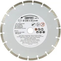 Einhell, Sägeblatt, kwb 796870 Diamanttrennscheibe Durchmesser 230 mm Bohrungs-Ø 22 mm 1 St.