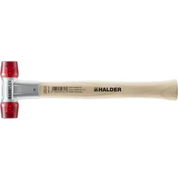 HALDER BASEPLEX Schonhammer Ø 25 mm Celluloseacetat mit Zindruckgussgehäuse