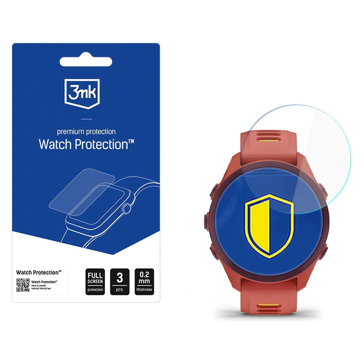 3MK Garmin Forerunner 70/ 170/ 170 Music - Watch Protection FlexibleGlass (70677816)