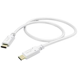 hama 00201592 Ladekabel, USB-C - USB-C, 1,5 m, Weiß