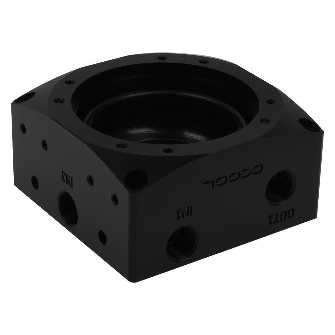 Alphacool Eisdecke D5 - Black Acetal G1/4 (13188)