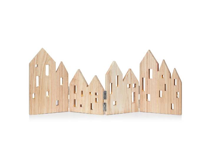 Tischdekoration View 72 x 28 x 1cm Braun/Braun