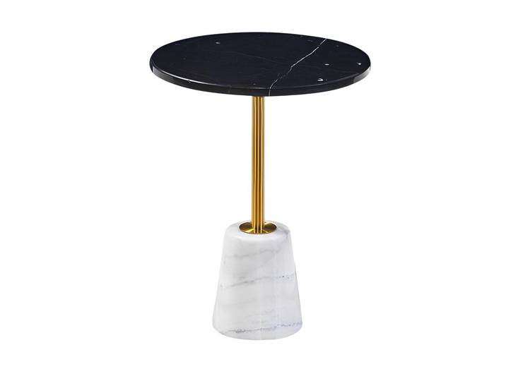 Xlmoebel Beistelltisch Moderner runder Seitentisch in elegantem Design für Ihr Wohnzimmer (1-St., Beistelltisch), Hergestellt in Europa
