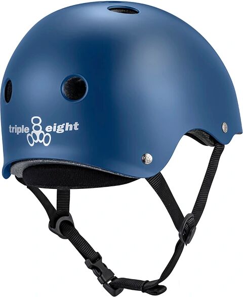 Helm Triple Eight Deep Cover (XS-S - Navy Mat)