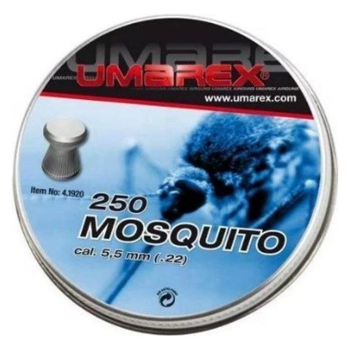 Umarex Mosquito flat pistol pellets 5.5 mm 250 pcs. (UMAREX)