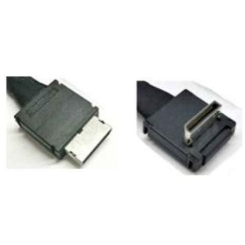 Intel Cable SFF-8611 straight to right angle 530mm