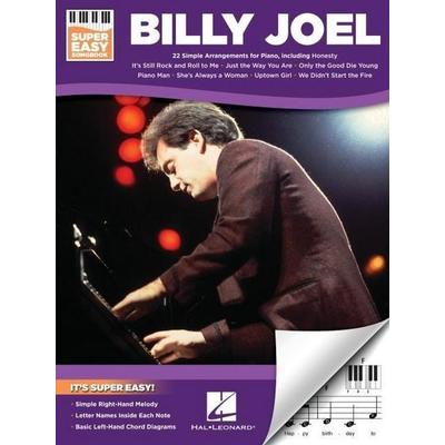 Billy Joel - Super Easy Piano Songbook for Beginners Simplified Left- And Right-Handed Arrangements Sheet Music for Piano Players 22 Pop Rock