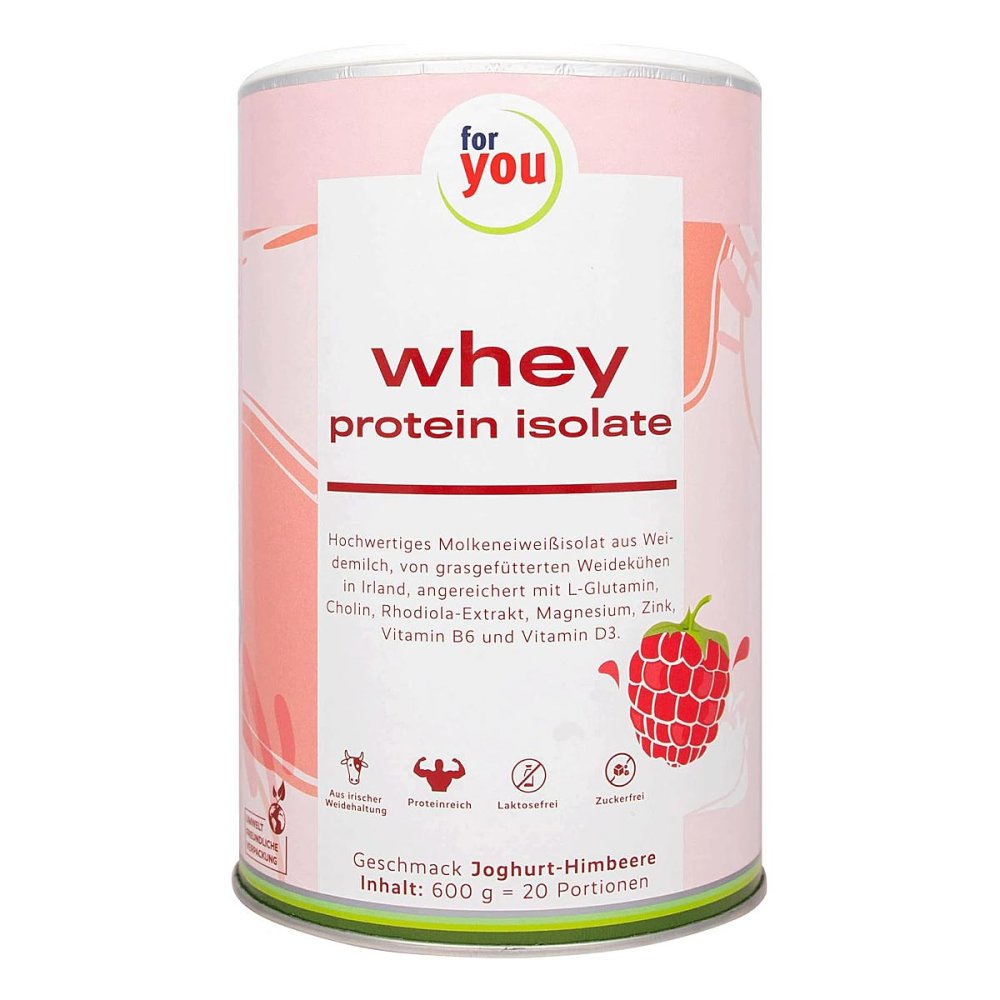 For You eHealth GmbH For You Whey Protein Isolate Joghurt-Himbeere Pulver 17576218