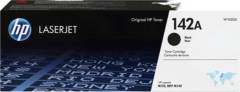 REACONDICIONADO Seminuevo Excelente Tóner - HP LaserJet 142A, W1420A, 950 páginas, Negro