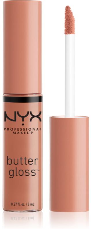 NYX Professional Makeup Butter Gloss Lip Gloss shade 14 Madeleine 8 ml