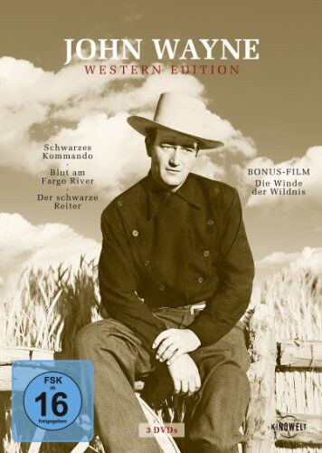John Wayne - John Wayne Edition 2 [3 DVDs] - Preis vom 27.09.2026 03:53:48 h