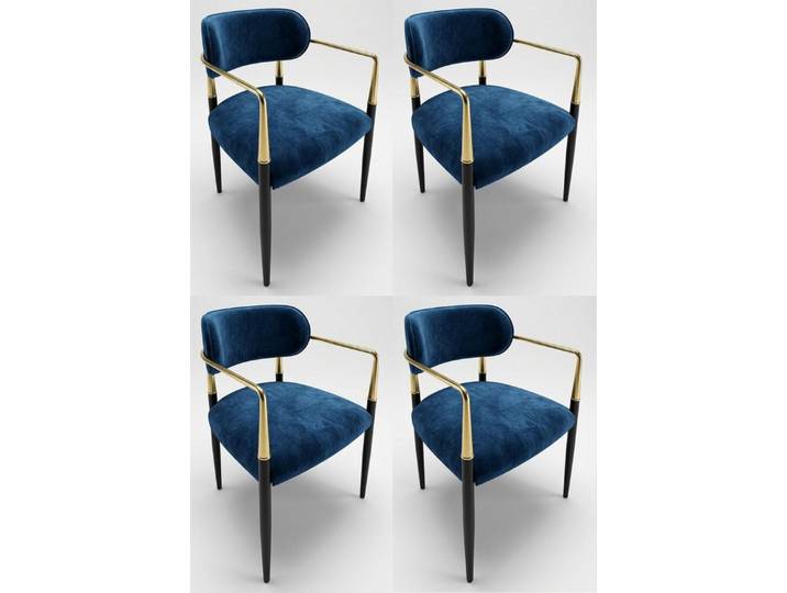 JVmoebel Esszimmerstuhl 4er-Set Polsterstühle – modern, bequem und stilvoll gestaltet (4 St)