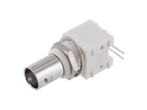 Telegärtner T100132568 BNC-Einbaubuchse 50 Ohm print abgewinkelt